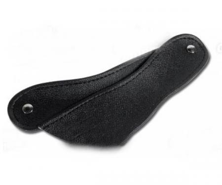 Corvette Convertible Top Lid Tabs, Charcoal (04), 1958