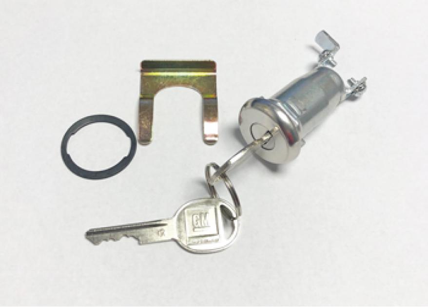 Corvette Theft Alarm Lock With Key, 1970-1977