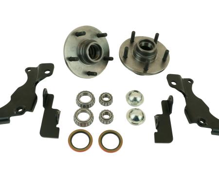 Ridetech Front stock brake retention kit for 1963-1982 corvette. For use with TruTurn 11529595