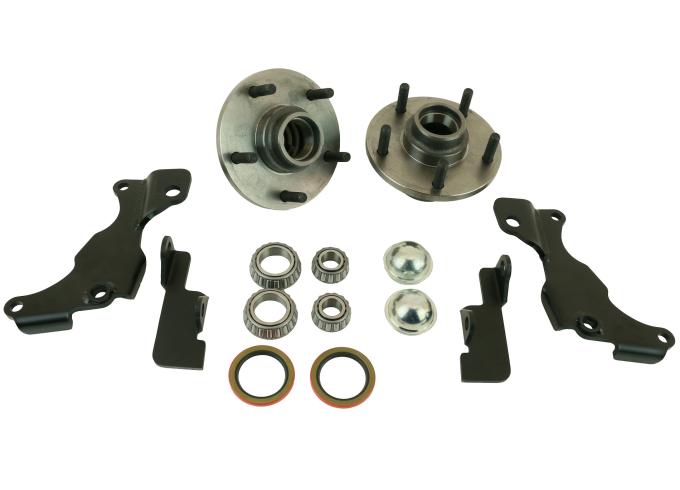 Ridetech Front stock brake retention kit for 1963-1982 corvette. For use with TruTurn 11529595