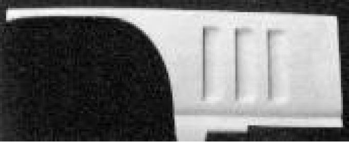 Corvette Front Side Fender Panel, Left, ACI, 1965-1966