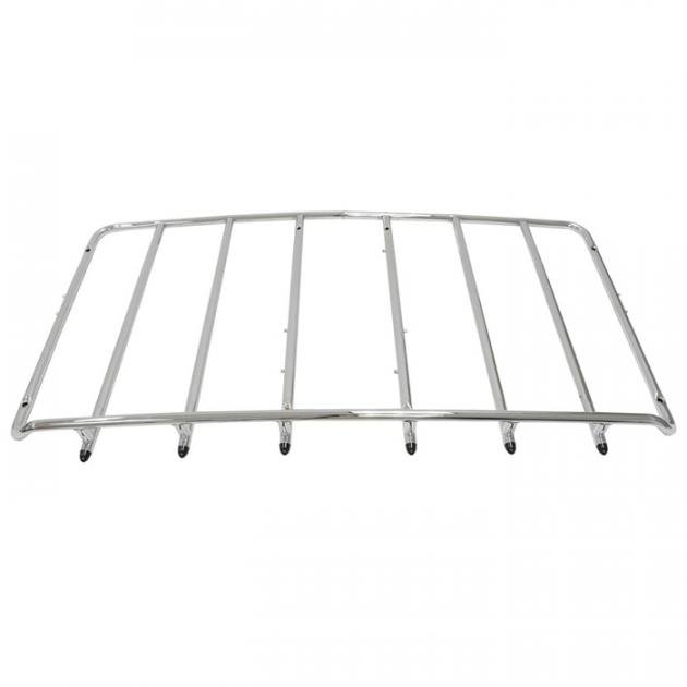 Corvette Luggage Rack 8-Hole Chrome, 1968-1977