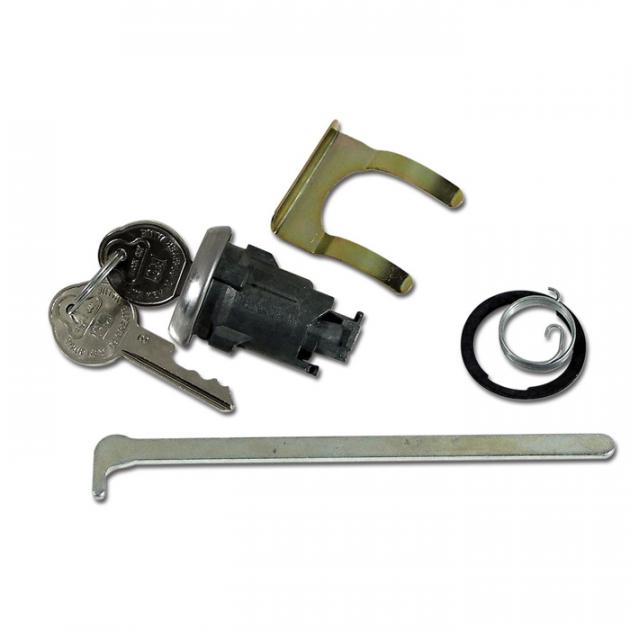 Corvette Trunk Lock, With Keys, 1959-1962 | Corvette Depot