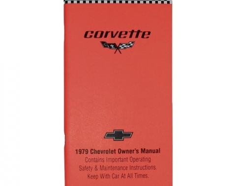 Corvette Owners Manual, 1979