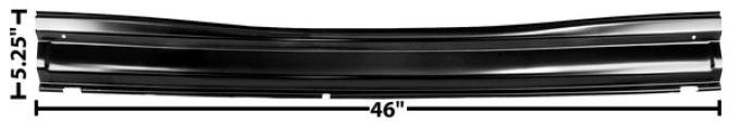 Dynacorn 55-57 Trunk Tail Panel Convertible / Hardtop 4564