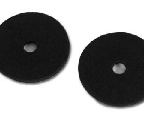 Corvette Vent Crank Regulator Foam Seals, Behind Door Panel, 1963-1967