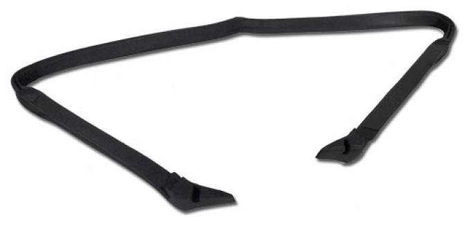 Corvette Weatherstrip, Roof & Window Rear Latex, 1984-1996