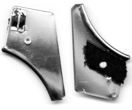 Corvette Coupe Rear Inner Door Side Window Trim, Left, 1964-1967