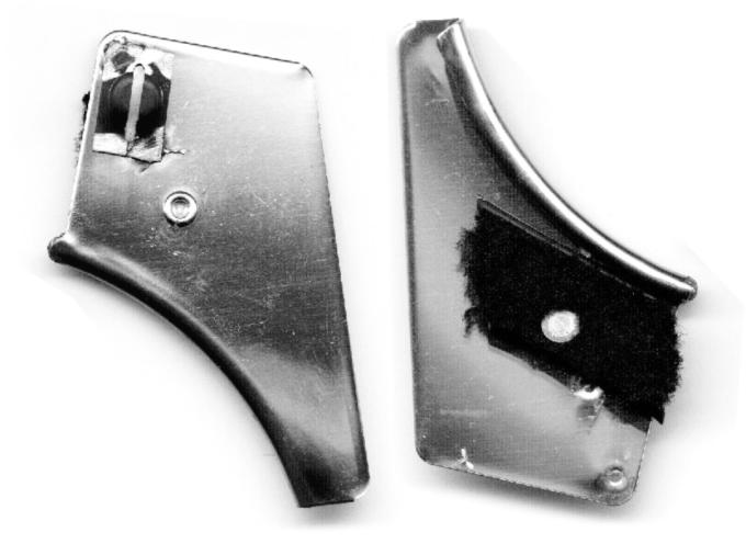 Corvette Coupe Rear Inner Door Side Window Trim, Right, 1964-1967