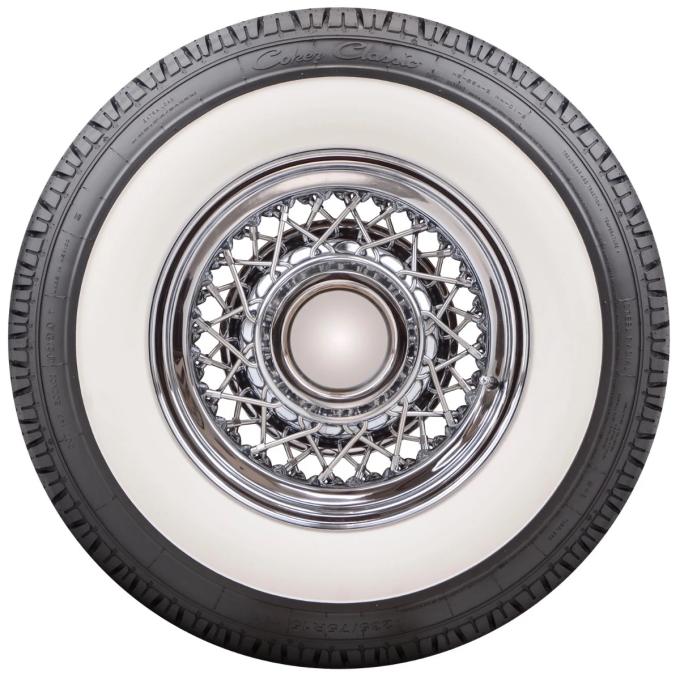 Coker Classic Star Series Tire 3.125 Inch Whitewall 235/75R15 737115