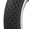 Beck Motorcycle 2.00 Inch Whitewall Tire 500-16 63400