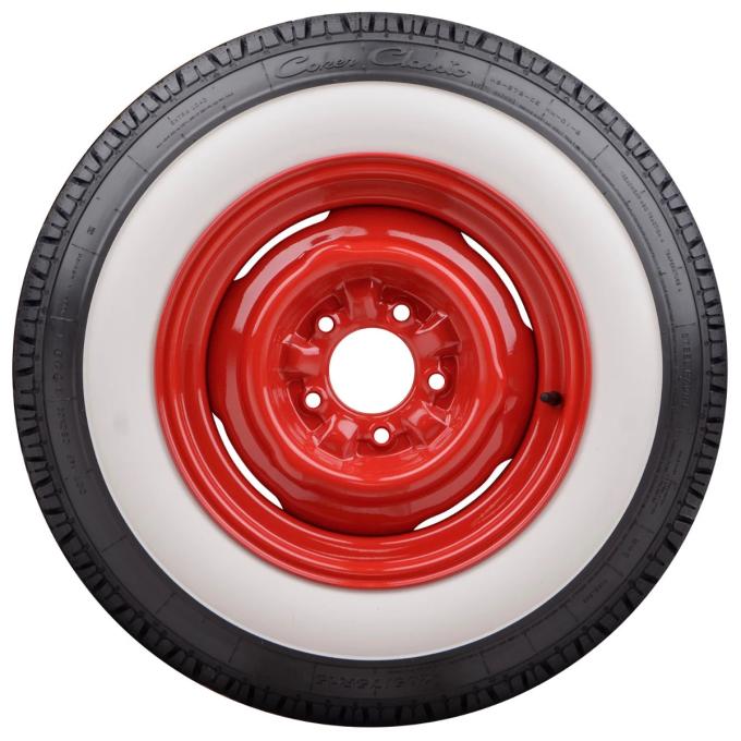 Coker Classic Star Series Tire 2.50 Inch Whitewall 215/75R15 737112