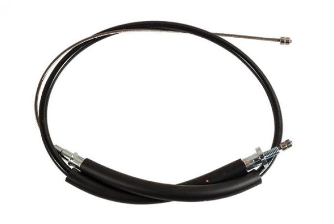 Corvette Parking Brake Cable, Stainless Steel, Front, 1984-1987