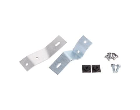 63-67 Side Exhaust Cover Mount Kit - Front