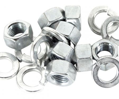 Redline Restomotive® 1963-1982 Chevrolet Corvette 16 Piece Rear Backing Plate / Shield Hardware