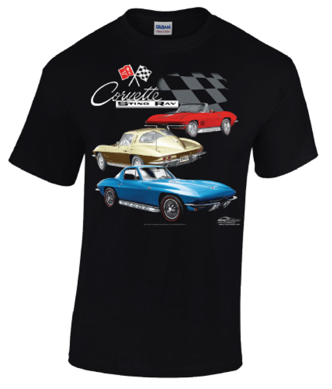 Port & Company C2 65 Corvette T-Shirt