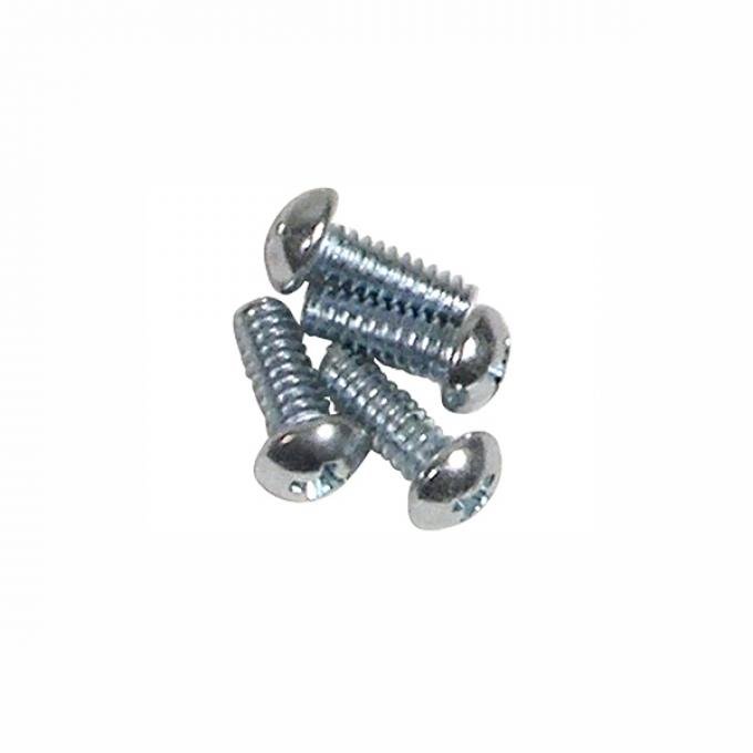 Corvette Decklid Latch Screw Set, on Body, 1958-1962