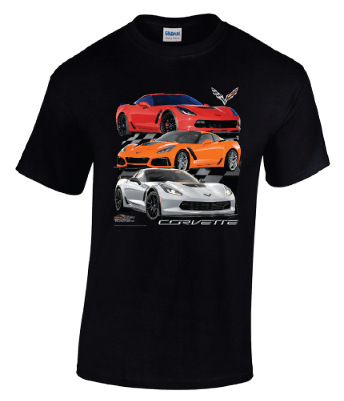 Port & Company Corvette C7 T-Shirt