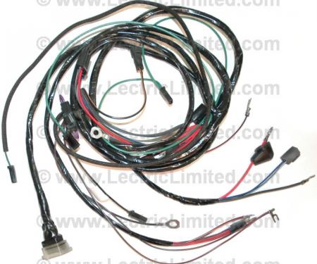 Corvette Complete Wiring Harness Kit, Convertible, Manual without Backup Light, Deluxe, 1965