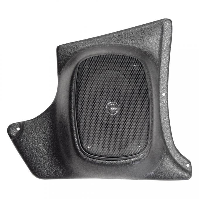 Custom Autosound Corvette Kick Panels with 80 Watt Speakers, 19631967