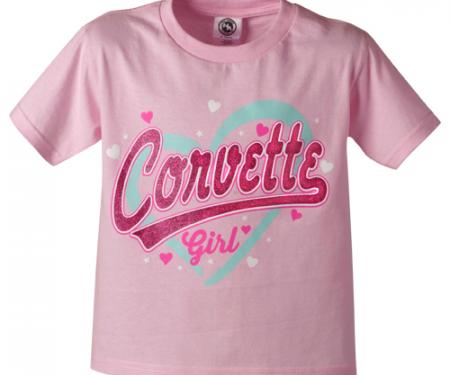 Corvette Girl Young Love Youth Tee