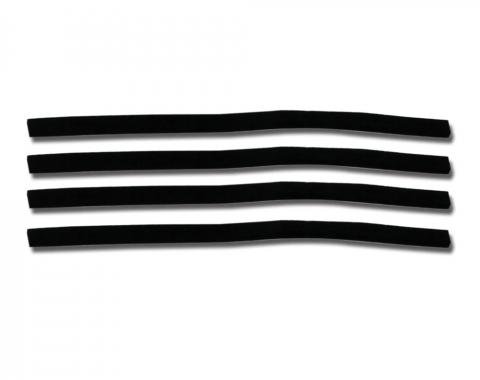 Corvette Air Conditioning Vent Ball Felt Seals, 4 Piece Set, 1963-1967