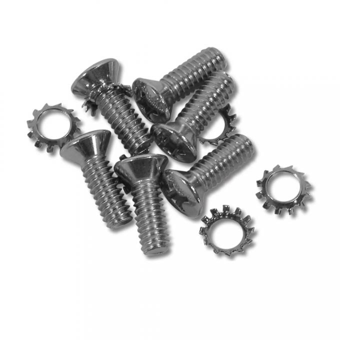 Corvette Vent Regulator Mount Screws, Convertible, 1963-1967
