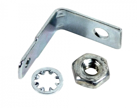 Corvette Clock Terminal-Nut-Lockwasher, 1963-1967