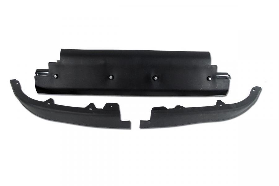 Corvette Front Spoiler Air Deflector / Dam, 3 Piece Set, 19972004 Corvette Depot