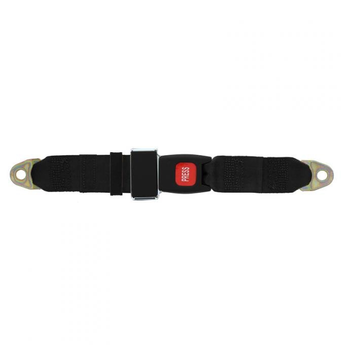 Seatbelt Solutions Universal Lap Belt 60" with Plastic Push Button