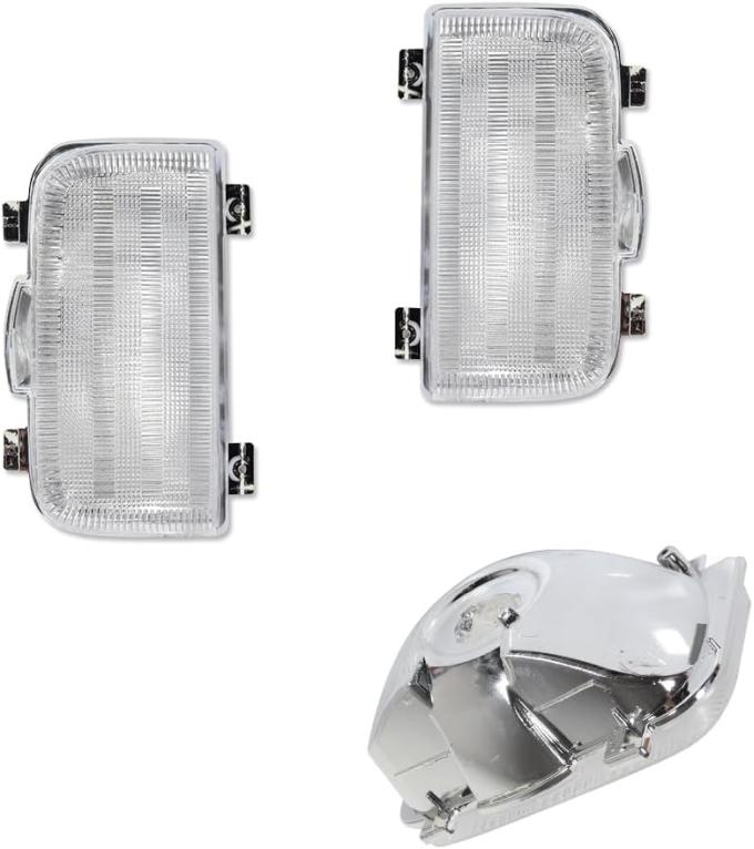 Redline Restomotive® 1990-1996 (90 ZR-1) Chevrolet Corvette Backup Light Lens Set