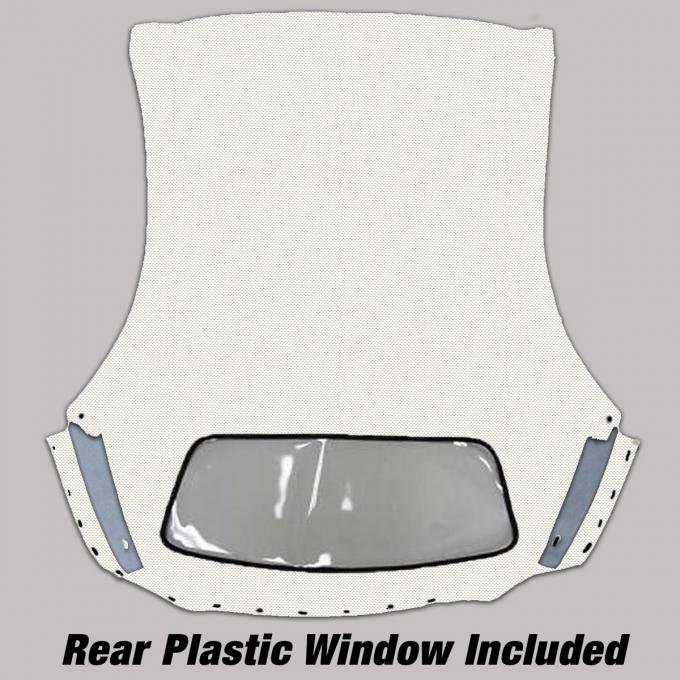 Kee Auto Top CD1010WC21SP Convertible Top - Off white, Vinyl, Direct Fit