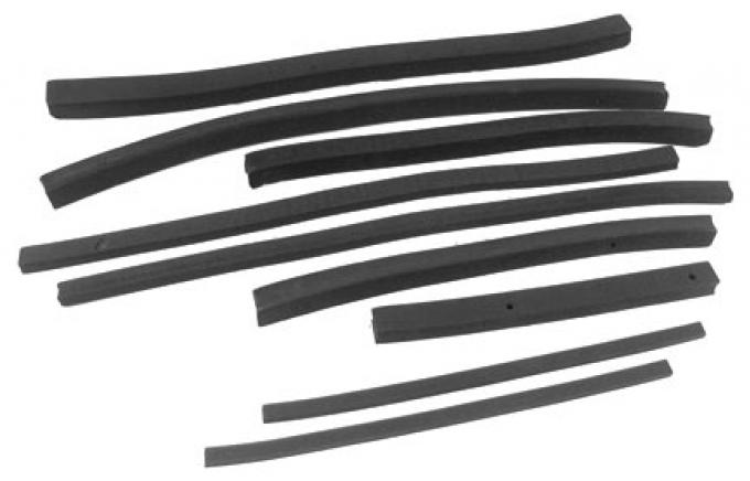 Corvette Radiator Support & Shroud Seal Kit, 427 Early, 1969