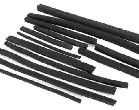 Corvette Radiator Support & Shroud Seal Kit, LT1, 1970