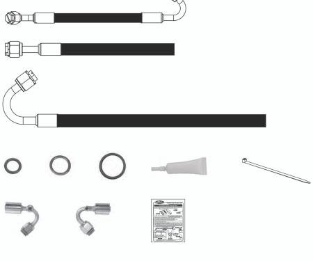 Vintage Air 1947-55 Chevrolet Pickup V8 SureFit™ Reduced Barrier Modified Hose Kit 526005