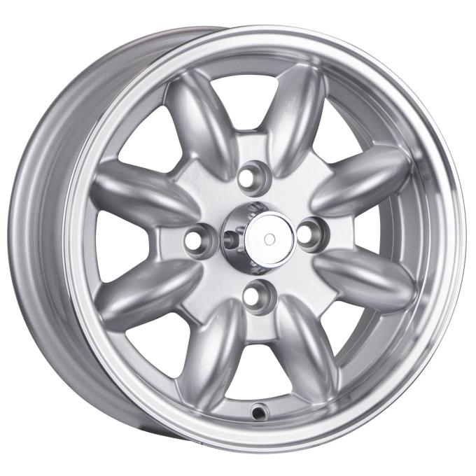 Maxilite 13x5.5 Minilite Style Wheel Silver / Diamond cut lip 4x101.6mm bp 318001