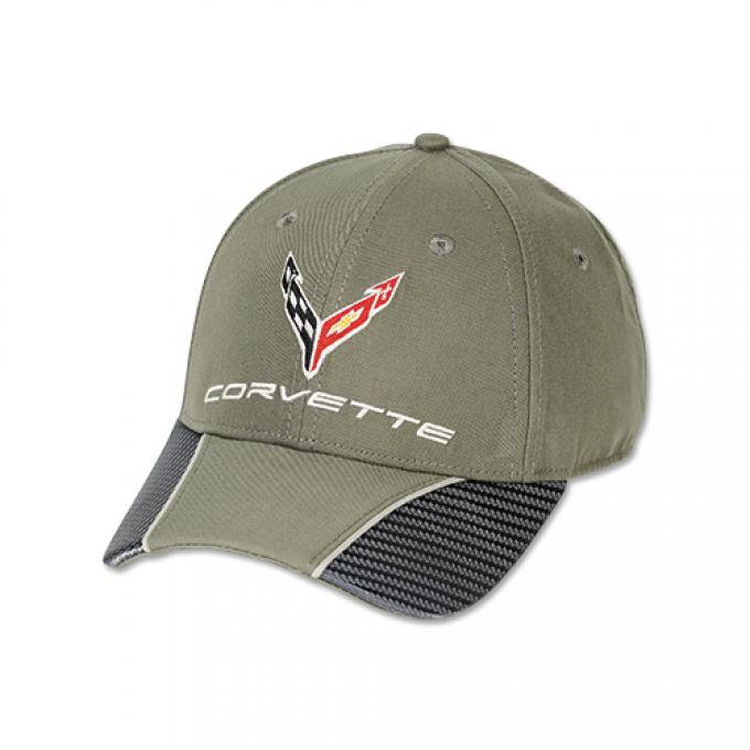 2020 Corvette Carbon Fiber Contrast Cap