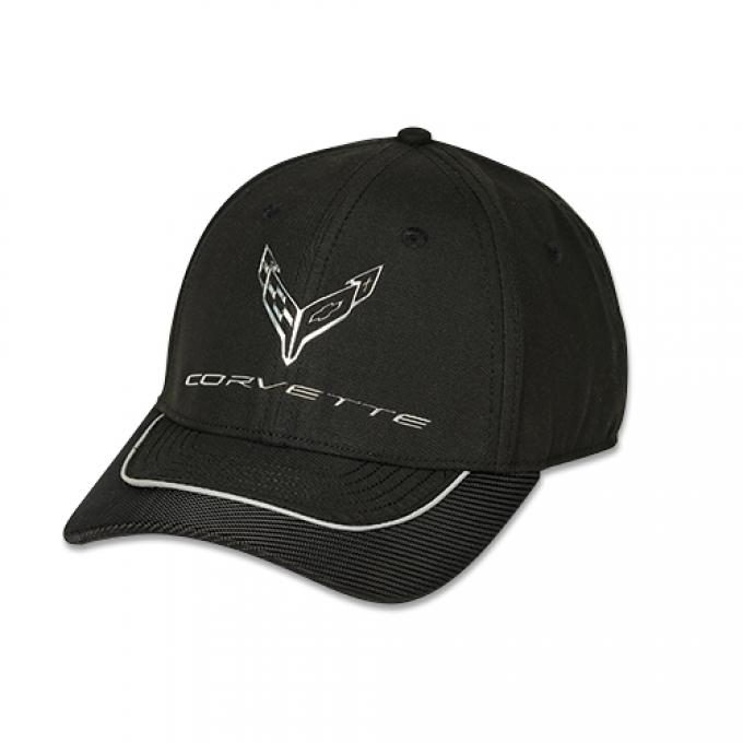 2020 Corvette Metallic Chrome Emblem Cap