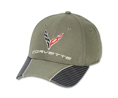 2020 Corvette Carbon Fiber Contrast Cap