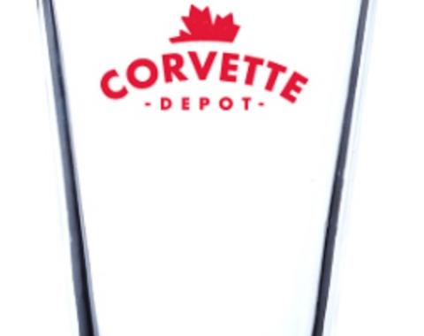 Corvette Depot 16 oz. Libbey Pint Glass