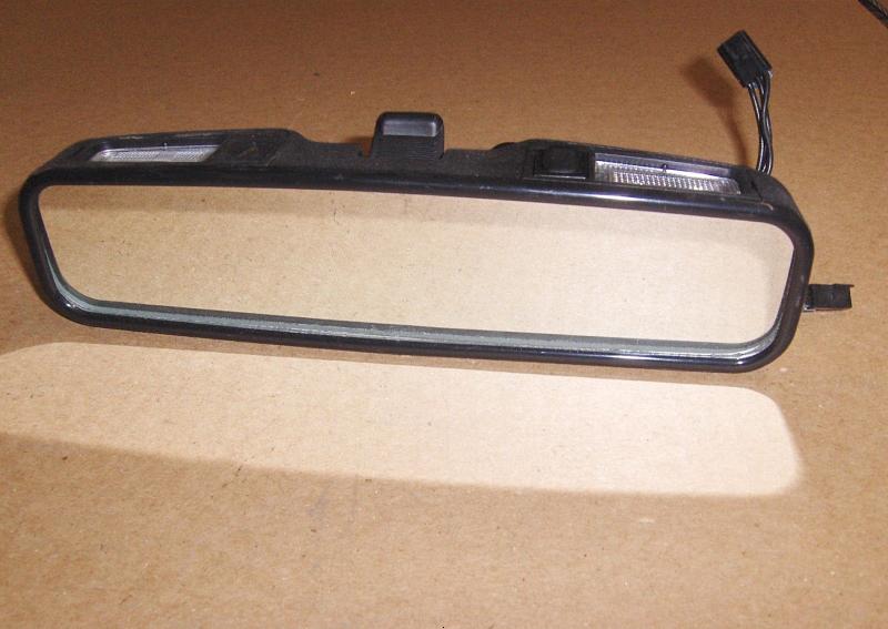 Corvette Rear View Mirror, with Map Light, USED 19901996 Corvette Depot