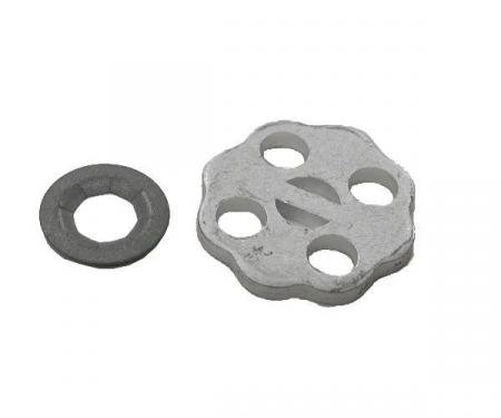 Corvette Headlight Motor Adjuster Wheel, with Retainer, 1963-1967