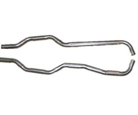 Corvette Intermediate Exhaust Pipes, 2", 1963
