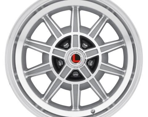 Legendary Wheels 1964-1973 Ford Mustang 15 X 7 GT7 Alloy Wheel, 5 on 4.5 BP, 4.25 BS, Machined / Clear Coat LW10-50754C