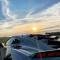GlassSkinz 2014-19 Corvette Bakkdraft Rear Window Valance / Louver C7BAKKDRAFT | Night Race Blue GXH