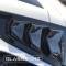 GlassSkinz 2014-19 Corvette Bakkdraft Quarter Louvers C7BAKKDRAFT-QTR WINDOW | Ceramic Matrix Gray G9F