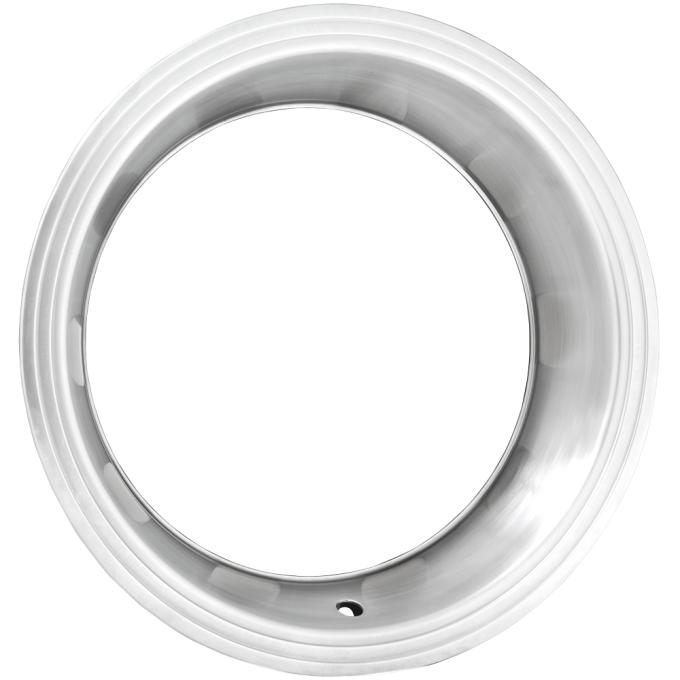 Coker Tire Trim Ring 15 Inch x 3 Inch Step OE Chrysler Brushed 3003-B-1