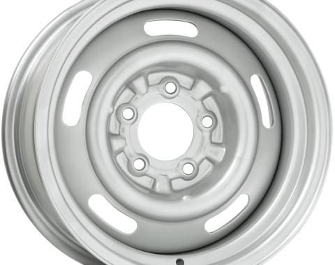 Wheel Vintiques 15x8 Corvette Style Rallye Silver 5x4.75" bolt 4" backspace 30-583404A