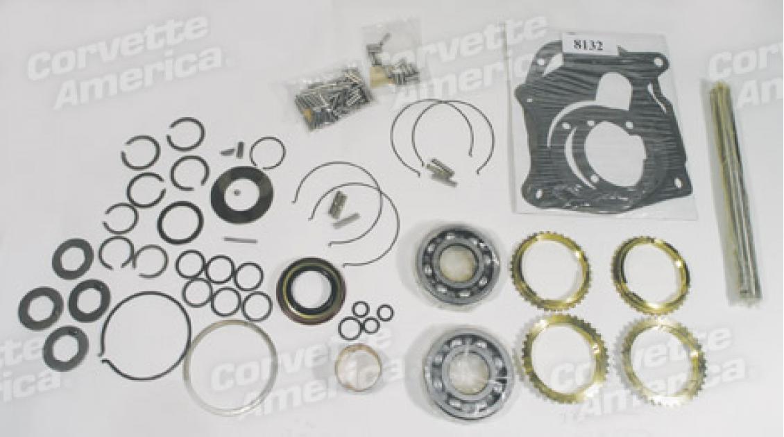 Corvette Transmission Rebuild Kit, Warner T10, (63 Early), 1957