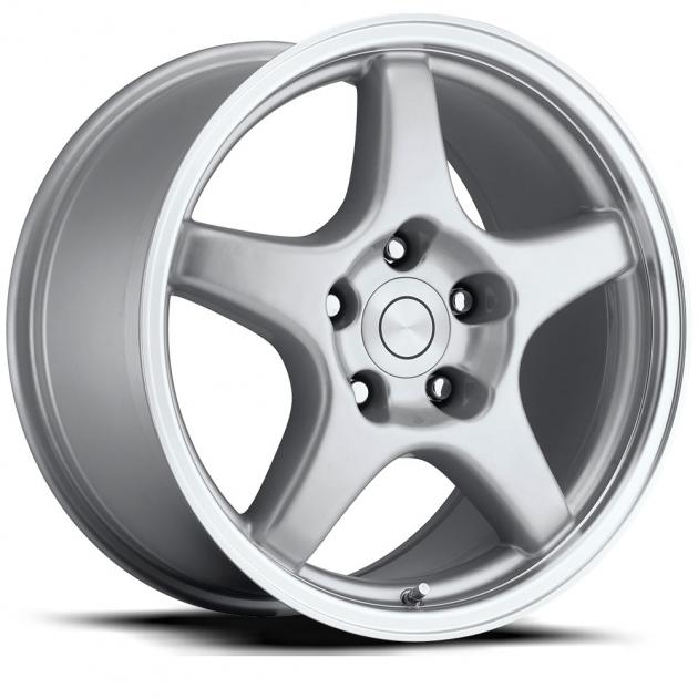 Factory Reproductions C4 Corvette Wheels 17X9.5 5X4.75 +38 HB 70.3 1984 ...